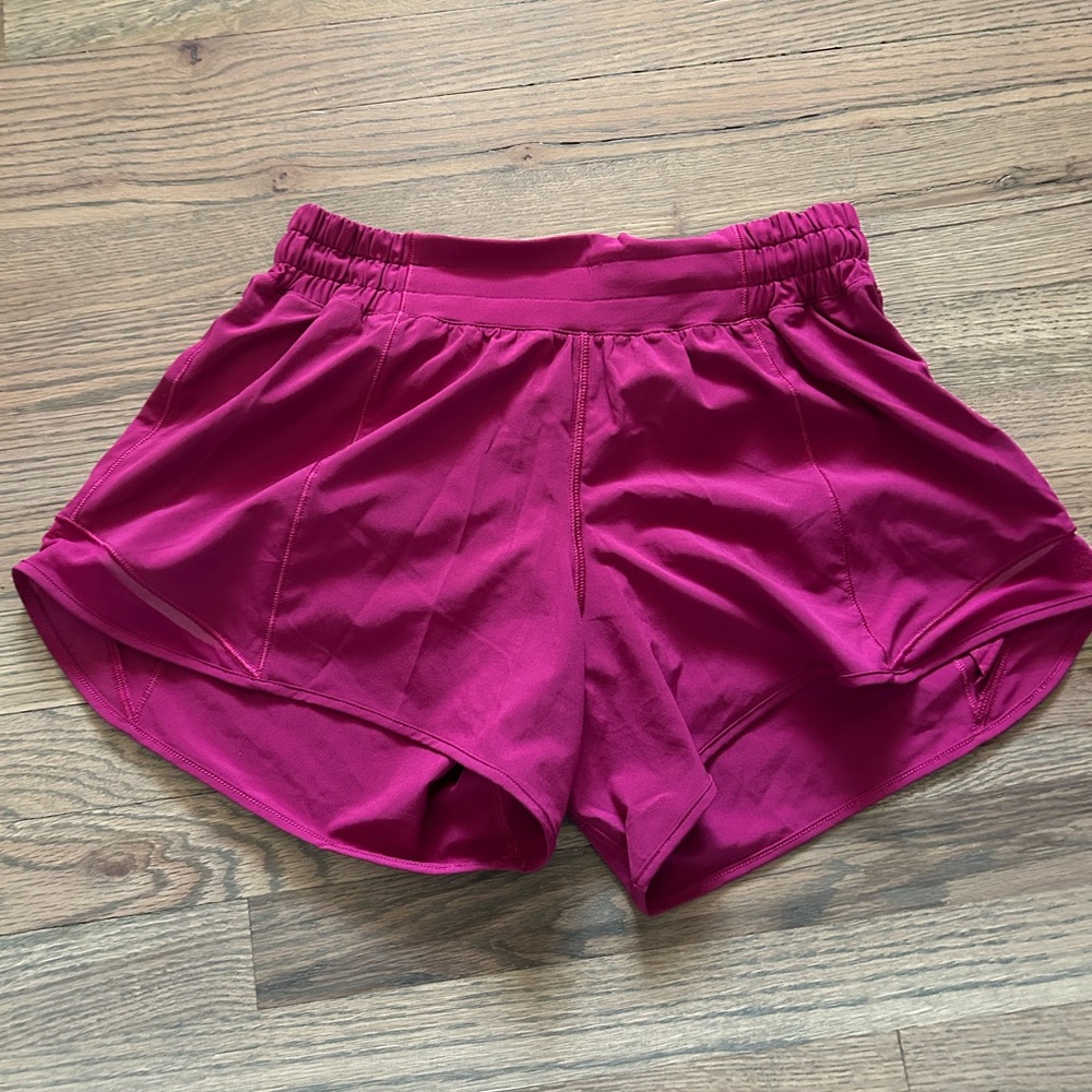 lululemon athletica Fuchsia Athletic Shorts